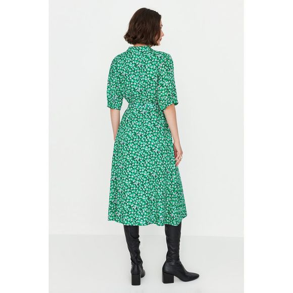 NWT Trendyol Women Regular fit Woven Dress - Picture 10 of 13